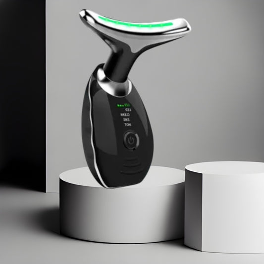 Masajeador Facial LED con Microcorriente EMS